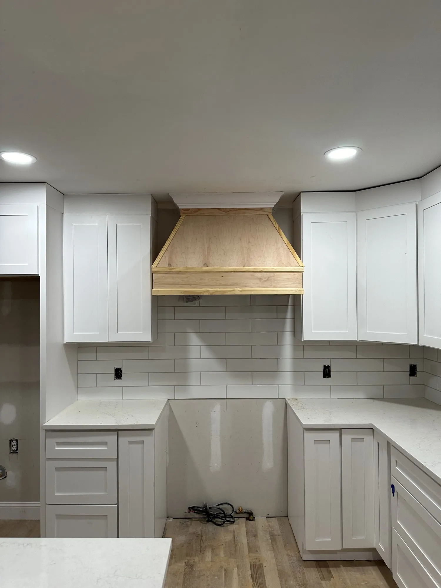 Kitchen — Wood Range Hood